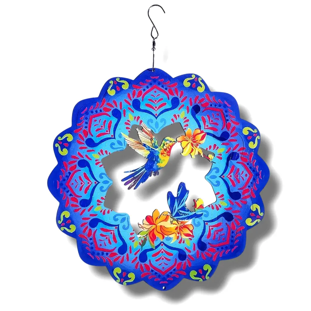 Windspinner 30cm - Colibri y mariposa.webp