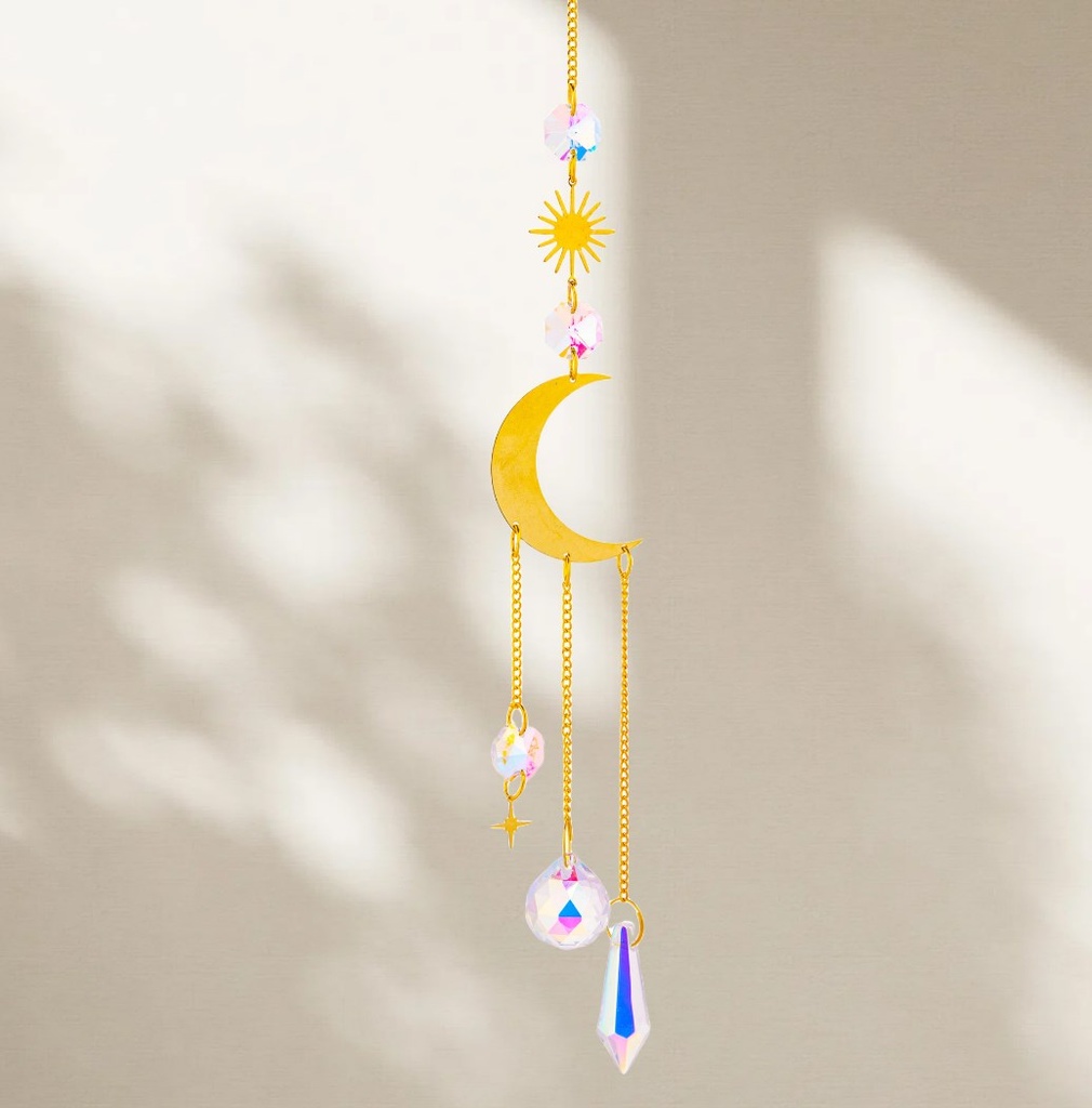 PROMOX12 - Colgante Atrapasol de Luna (40x5cm) 