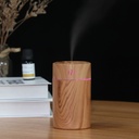 Humidificador USB cilíndrico color madera (Ideal para autos)