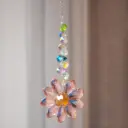 Colgante Atrapasol - Flor de Cristales