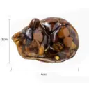 Gatito Durmiendo de Resina y Cristales (pequeño)