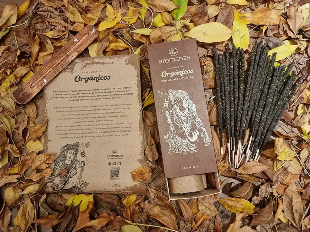 Box x30 Sahumerio Orgánicos + Portasahumerio Aromanza 3.webp