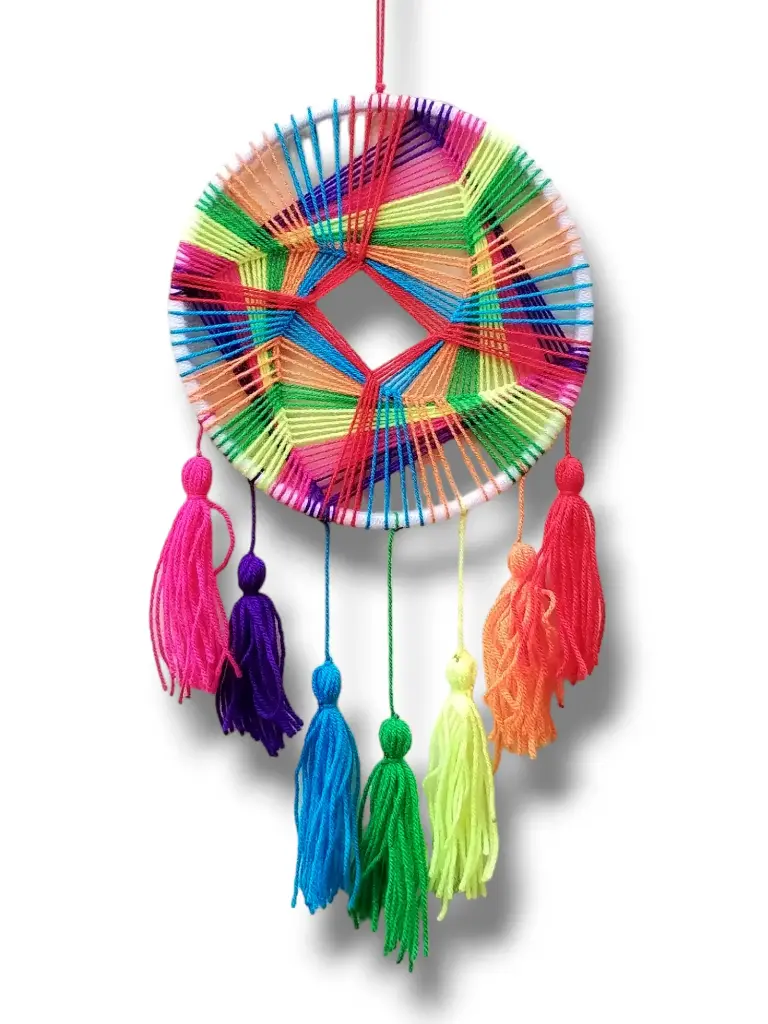 Atrapasueños -  Multicolor (Aro 16cm)