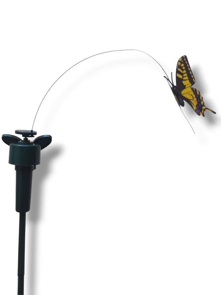 Tutor con Motor Solar/Pila - Mariposa