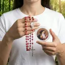 Rosario Perfumado San Benito (En cajita plástica)