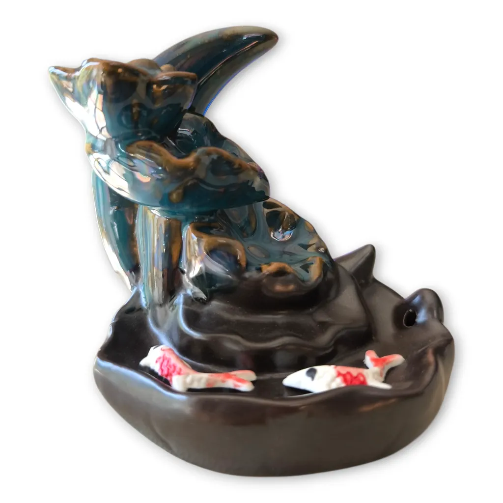 Cascada de humo Cerámica Valle de Luna (12x9cm)