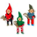 Duende del Amor - Con Corazón y Flores (10cm)