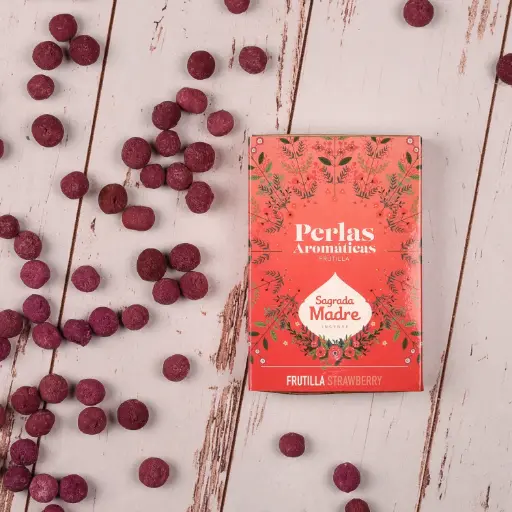 Perlas Aromáticas Frutilla S.M. x1   Caja