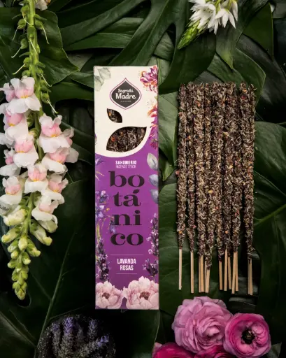 Sahumerio Botánico S.M. - Lavanda & Rosas