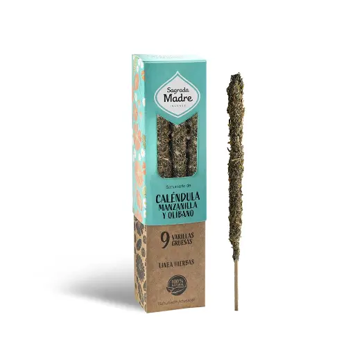 Sahumerios S.M. Premium Calendula, Manzanilla y Olíbano