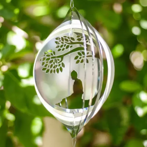 [WINA20-001] WindSpinner 20cm - Buddha (Acero Inox.)