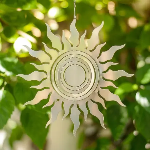 [WINA20-012] WindSpinner 20cm - Sol Radiante (Acero Inox.)