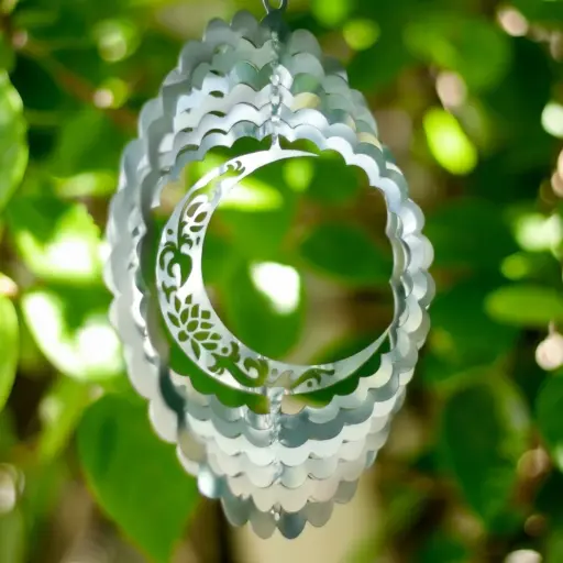 [WINA20-008] WindSpinner 20cm - Luna mágica (Acero Inox.)