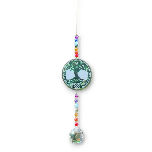 Atrapasol con Sticker Plastificado del Arbol de la vida - 35cm