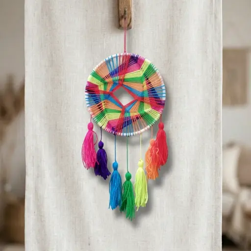 Atrapasueños -  Multicolor (Aro 16cm)