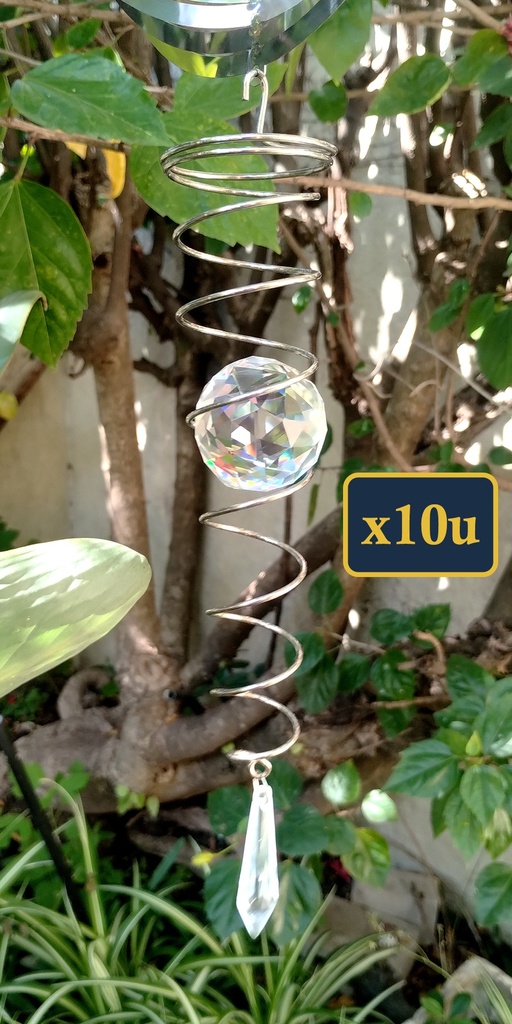 [WINCOL-002] PROMO X10 Colas para WindSpinner 25cm (Esfera cristal)