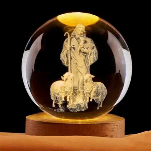 [IMP-142] Lamp. Esfera de Vidrio - Jesús Pastor (6cm)