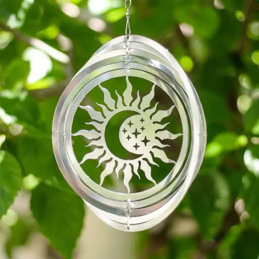 [WINA10-022] WindSpinner 10cm - Sol & Luna