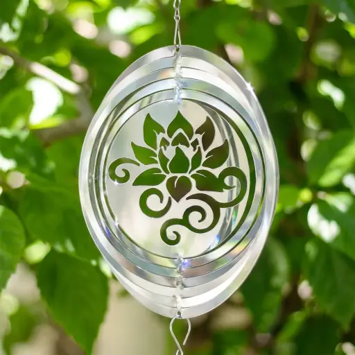 [WINA10-015] WindSpinner 10cm - Flor de Loto