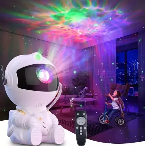 [ONC-084] Proyector Galaxia Astronauta 12cm - OFERTA