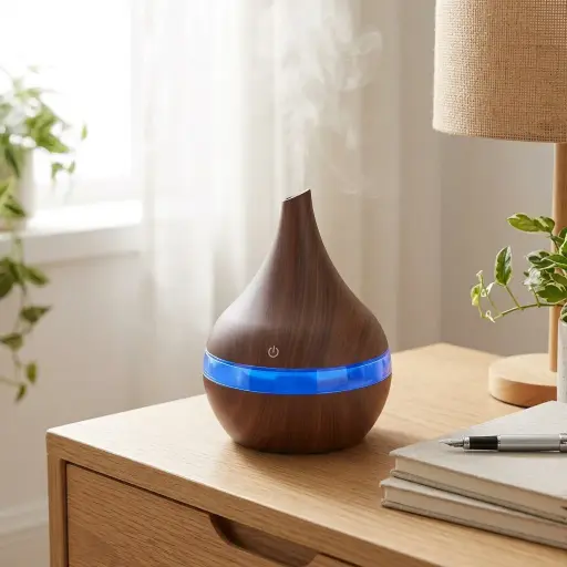 PROMO X10 - Humidificador Sombrero con visor RGB - (15x9cm)