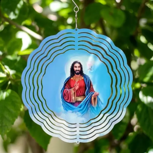 [WINS20-011] Windspinner 20cm NUEVOS - Jesús (Pintado ambos lados)