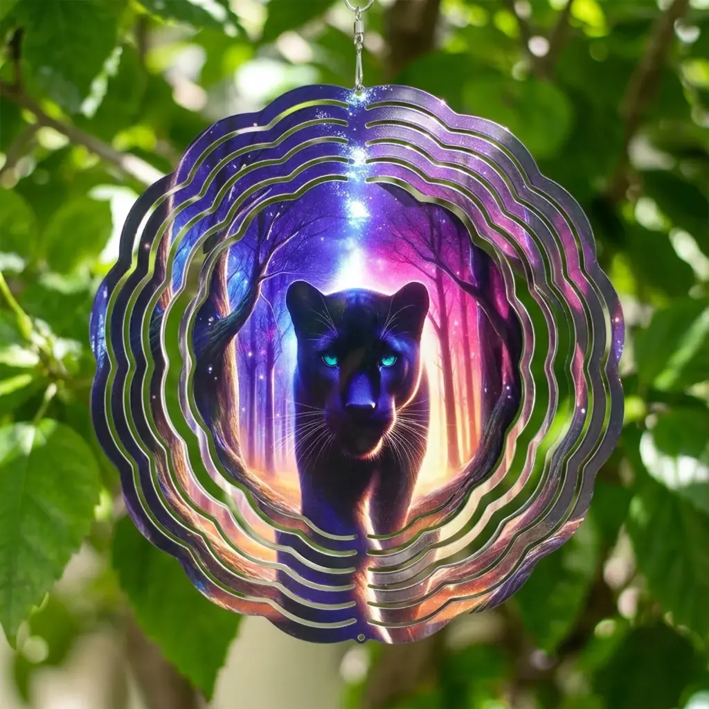 [WINS20-017] Windspinner 20cm NUEVOS - Puma Guardián (Pintado ambos lados)