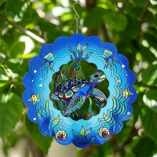 [WINUV30-012] Windspinner Pintado 30cm - Tortuga nadando (Liquidación)