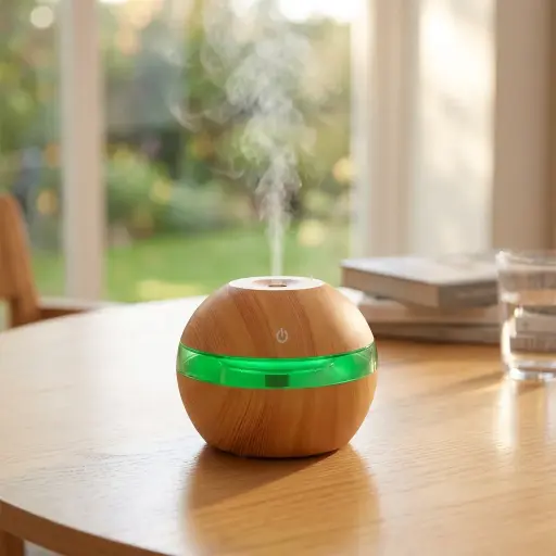 [HUM-008] Humidificador USB Redondo CON VISOR