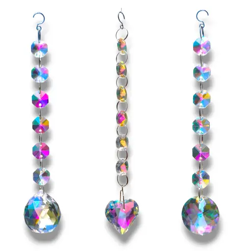 [IMP-186] Atrapasol - Cola Tornasol con Cairel Surtido (19x3cm)