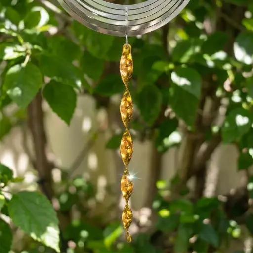 [IMP-239] Cola para Windspinner - Espiral plástica brillante 29cm (Color surtido)