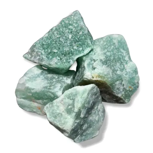 100g de Cuarzo verde en Bruto