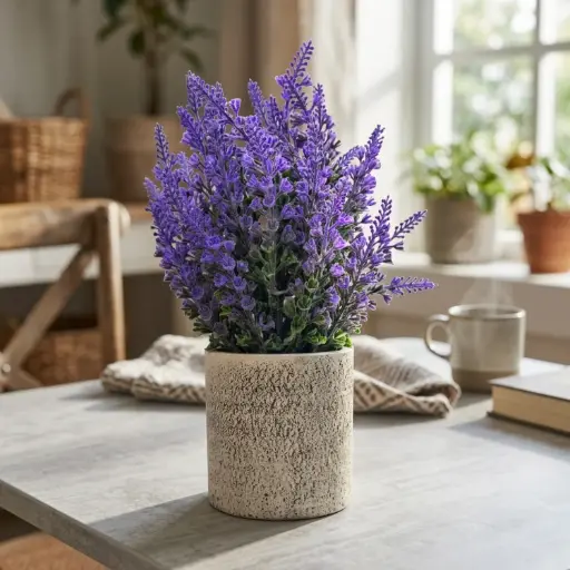 [ONC-120] Maceta Flores de Lavanda (24x8cm)