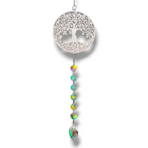 Colgante Atrapasol Tornasol - Árbol de la vida (54x9cm) 