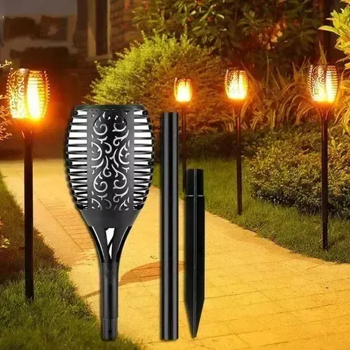 [ONC-107] Estaca Solar Antorcha Efecto Llama (77Cm)