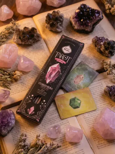 Sahumerio Tarot Gemas Protectoras S.M. - Cuarzo Rosa