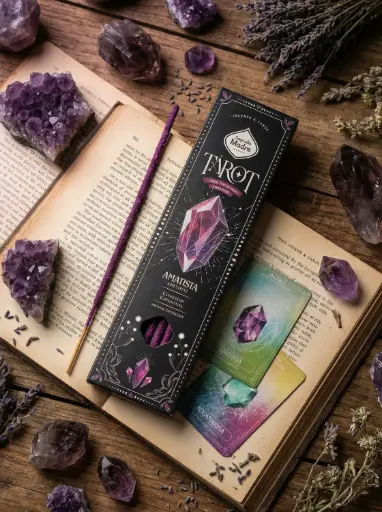 Sahumerio Tarot Gemas Protectoras S.M. - Amatista