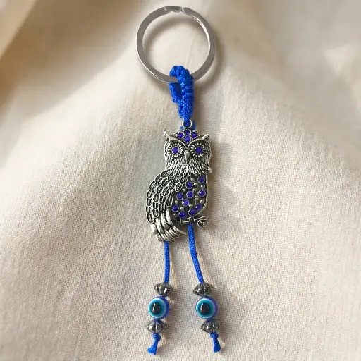 [ONC-115] Llavero Buho de Poder (12x2cm)