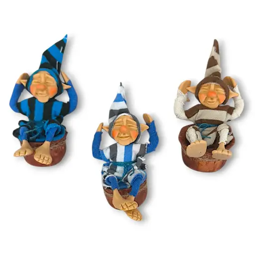 Duende Relax - Acostado en cuenco (10cm)